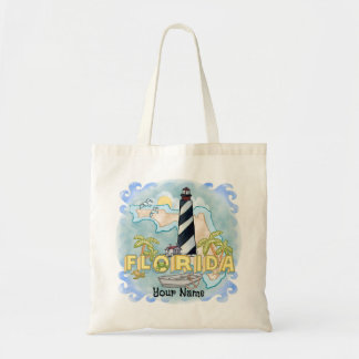 Tote Bag Florida Lighthouse nom personnalisé