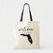 Tote Bag Florida State Silhouette Mariage Bienvenue Fourre- (Devant)