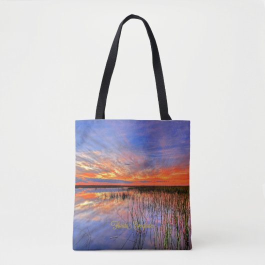 Tote Bag Floride Everglades, panorama pittoresque, (Devant)