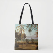 Tote Bag Floride, peinture d'art, (Devant)