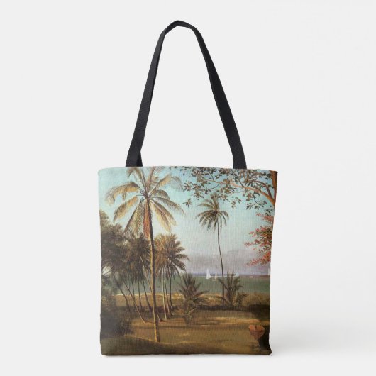 Tote Bag Floride, peinture d'art, (Dos)