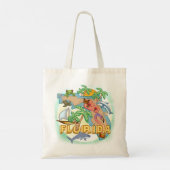 Tote Bag Floride tropicale (Dos)