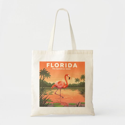 Tote Bag Floride vintage (Devant)