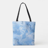 Tote Bag Flottant dans les nuages... (Dos)