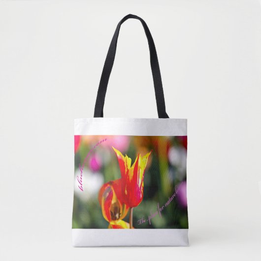 Tote Bag flower bag (Devant)