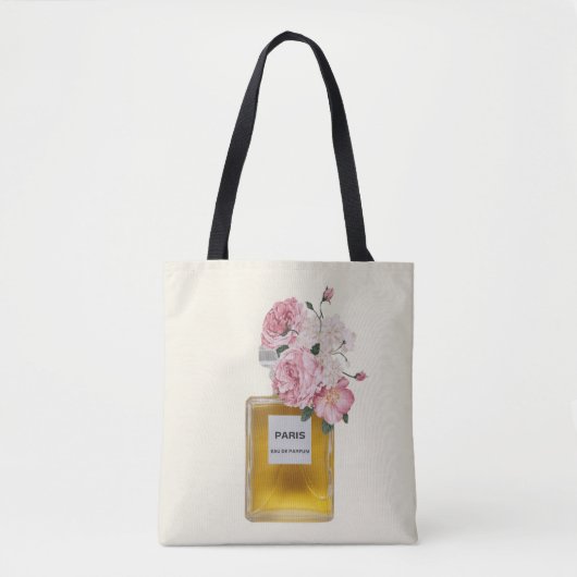 Tote Bag Flower Parfum Fashion (Devant)