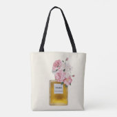 Tote Bag Flower Parfum Fashion (Dos)