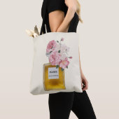 Tote Bag Flower Parfum Fashion (De près)