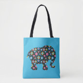 Tote Bag Flower Pattern (Devant)