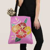 Tote Bag Flower Power #9 (De près)