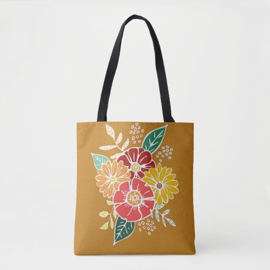 Tote Bag Flower Power #9 (Devant)