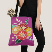 Tote Bag Flower Power #9 (De près)
