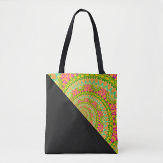 Tote Bag Flower Power Spirale ENSOLEILLÉ