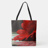 Tote Bag Flower rouge (Devant)