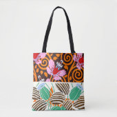 Tote Bag Flower tropical (Devant)