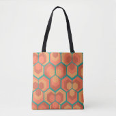 Tote Bag Flowers d'Hexagon (Devant)