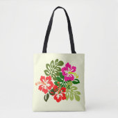 Tote Bag Flowers for Hawaii Admissions Day - Hawaii Day (Devant)