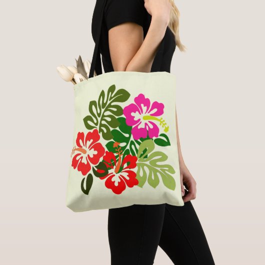 Tote Bag Flowers for Hawaii Admissions Day - Hawaii Day (De près)