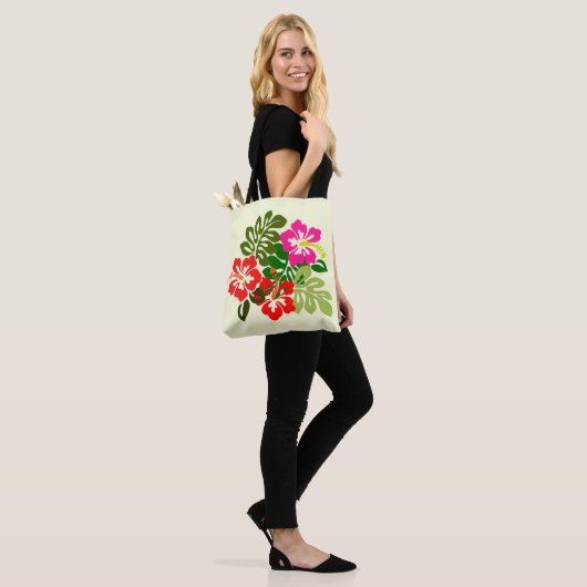 Tote Bag Flowers for Hawaii Admissions Day - Hawaii Day (Sur le modèle)