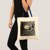 Tote Bag Flowers (homonymie) | Daisy in Jeans Pocket (Devant (produit))