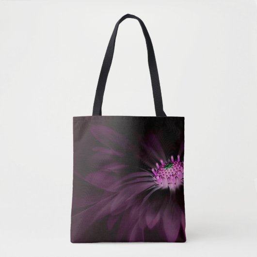 Tote Bag Flowers | Purple Daisy (Devant)