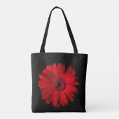 Tote Bag Flowers | Red Gerbera Daisy (Dos)