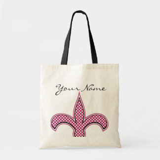 Tote Bag Fluer de Bag personnalisé avec votre nom ou