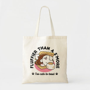 Tote Bag Fluffier Tha’more - Chien mignon et Pun de dessert