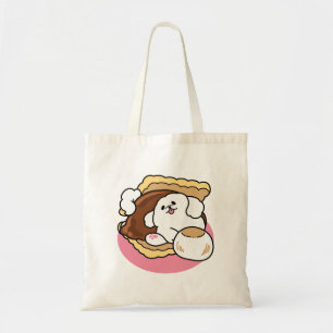 Tote Bag Fluffier Tha’more - Chien mignon et Pun de dessert