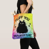 Tote Bag Fluffin Vous Fluffin Fluff Kitty Chat (De près)
