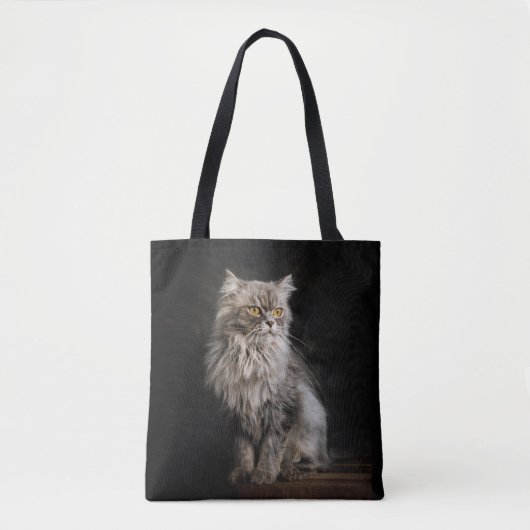 Tote Bag Fluffy Gris (Devant)