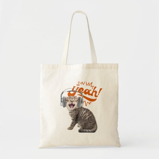 Tote Bag Fluttering cat (Devant)