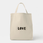 Tote Bag Flux d'amour (Dos)