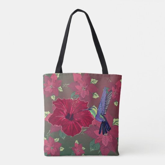 Tote Bag Flux de colibris (Dos)
