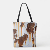 Tote Bag Flux de rouille blanche corrompu (Dos)