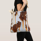 Tote Bag Flux de rouille blanche corrompu (De près)