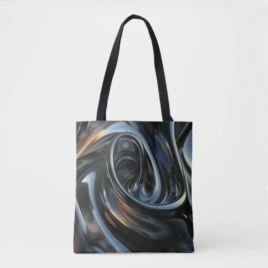 Tote Bag Flux métallique (Devant)
