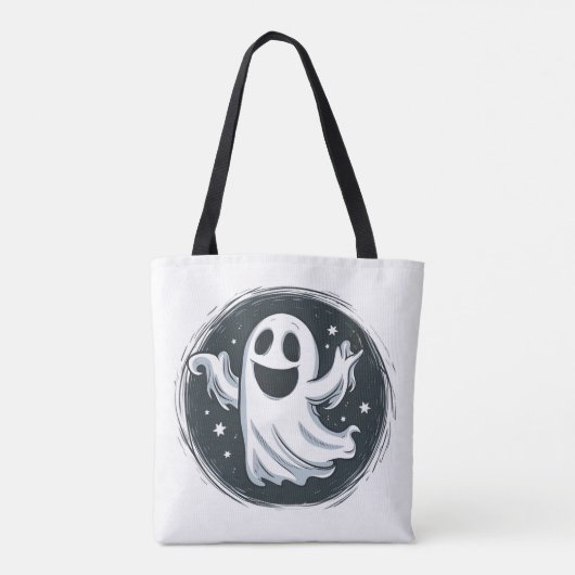 Tote Bag Flying Ghost (Dos)