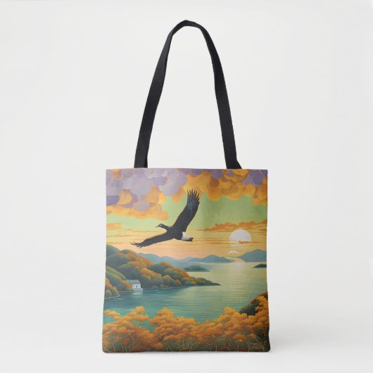 Tote Bag Flying Home (Devant)