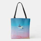 Tote Bag Flying Stingray  (Dos)