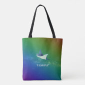 Tote Bag Flying Stingray (Dos)