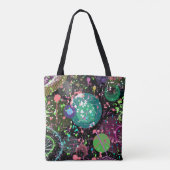 Tote Bag Flying Through Space: A Maximalist Abstract (Dos)