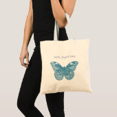 Tote Bag Foi, Espoir, Papillon d'amour (Devant (produit))