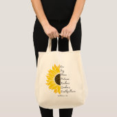Tote Bag Foi tournesol (Devant (produit))