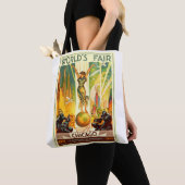 Tote Bag Foire mondiale de Chicago 1933 siècle de progrès (De près)