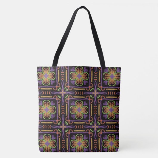 Tote Bag Folklore de Carnaval de Minuit (Devant)