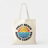 Tote Bag Folly Beach, Caroline du Sud (Dos)