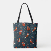 Tote Bag Folly Fox Cuties personnalisée (Dos)