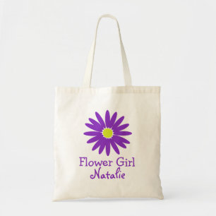 Tote Bag Foncé pourpre avec texte personnalisable