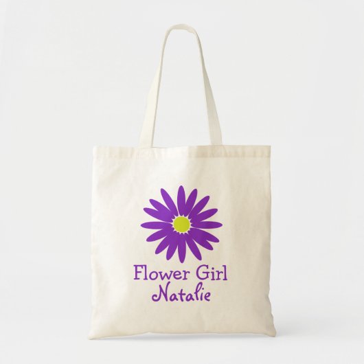 Tote Bag Foncé pourpre avec texte personnalisable (Devant)